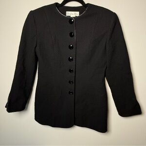 Christian Dior black blazer jacket